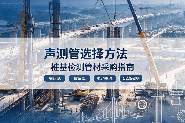 铁锋声测管选型标准