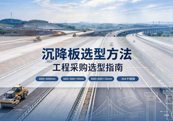 铁锋沉降板选择方法