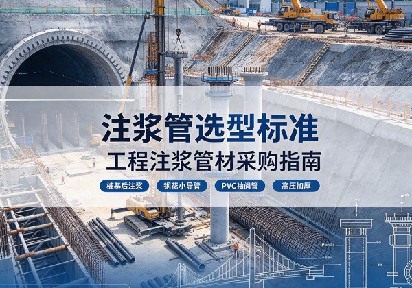 铁锋注浆管选型标准